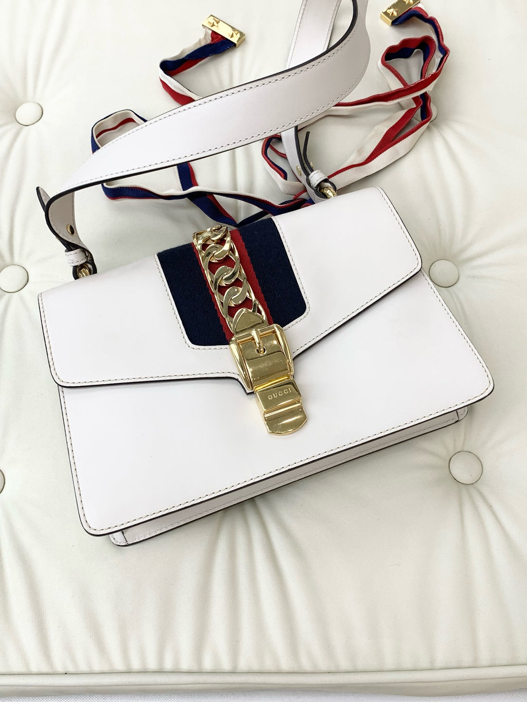 Gucci White Crossbody