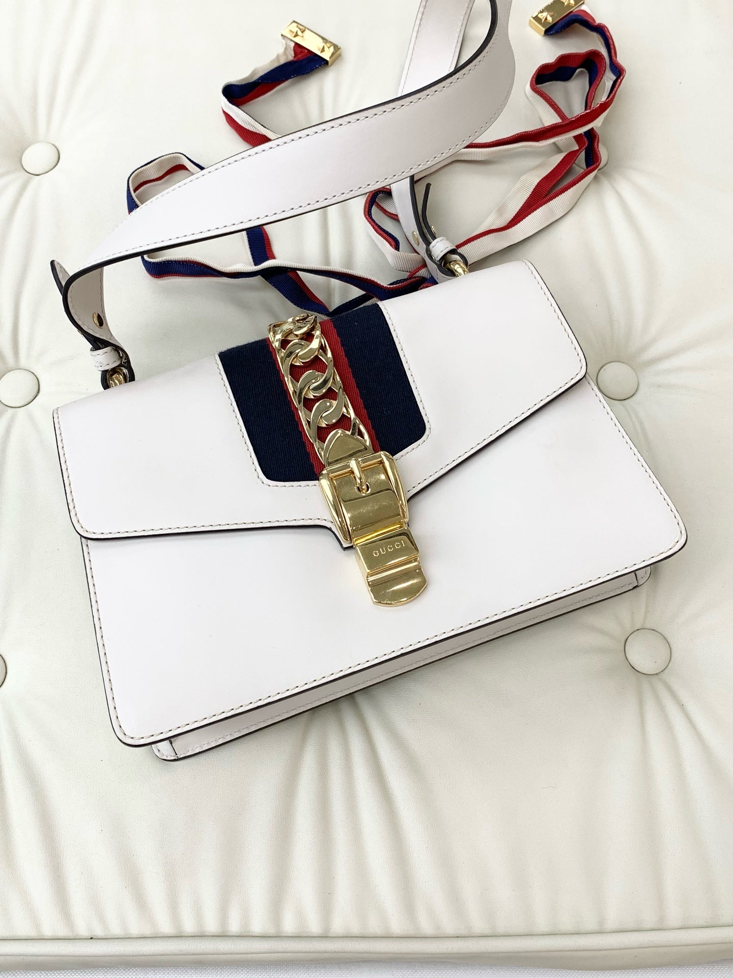 Gucci White Crossbody