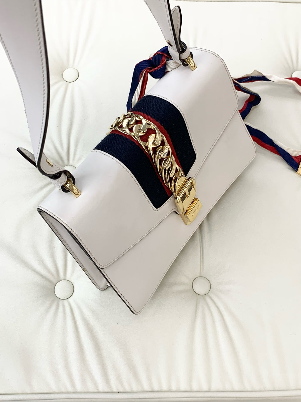 Gucci White Crossbody