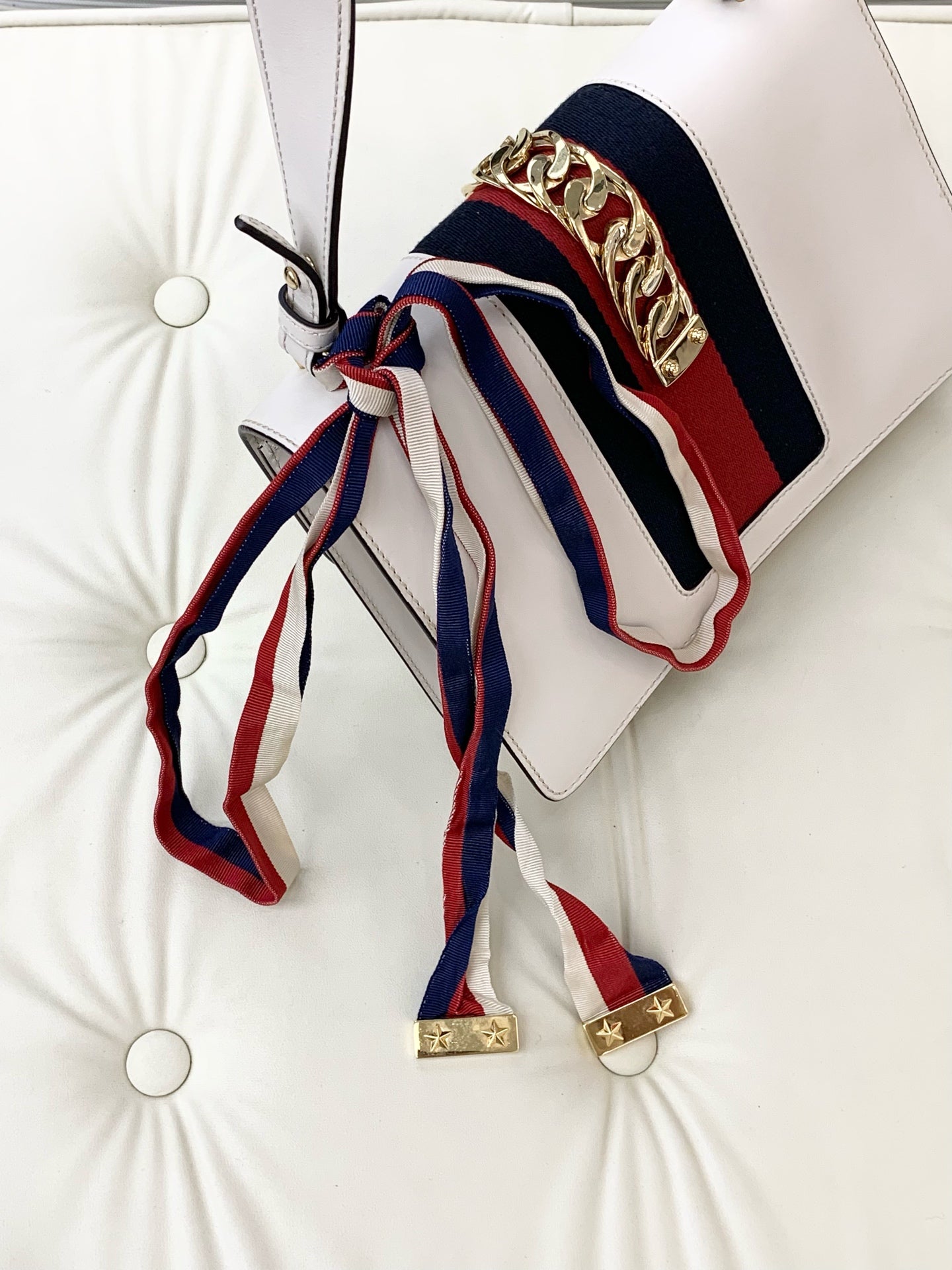 Gucci White Crossbody