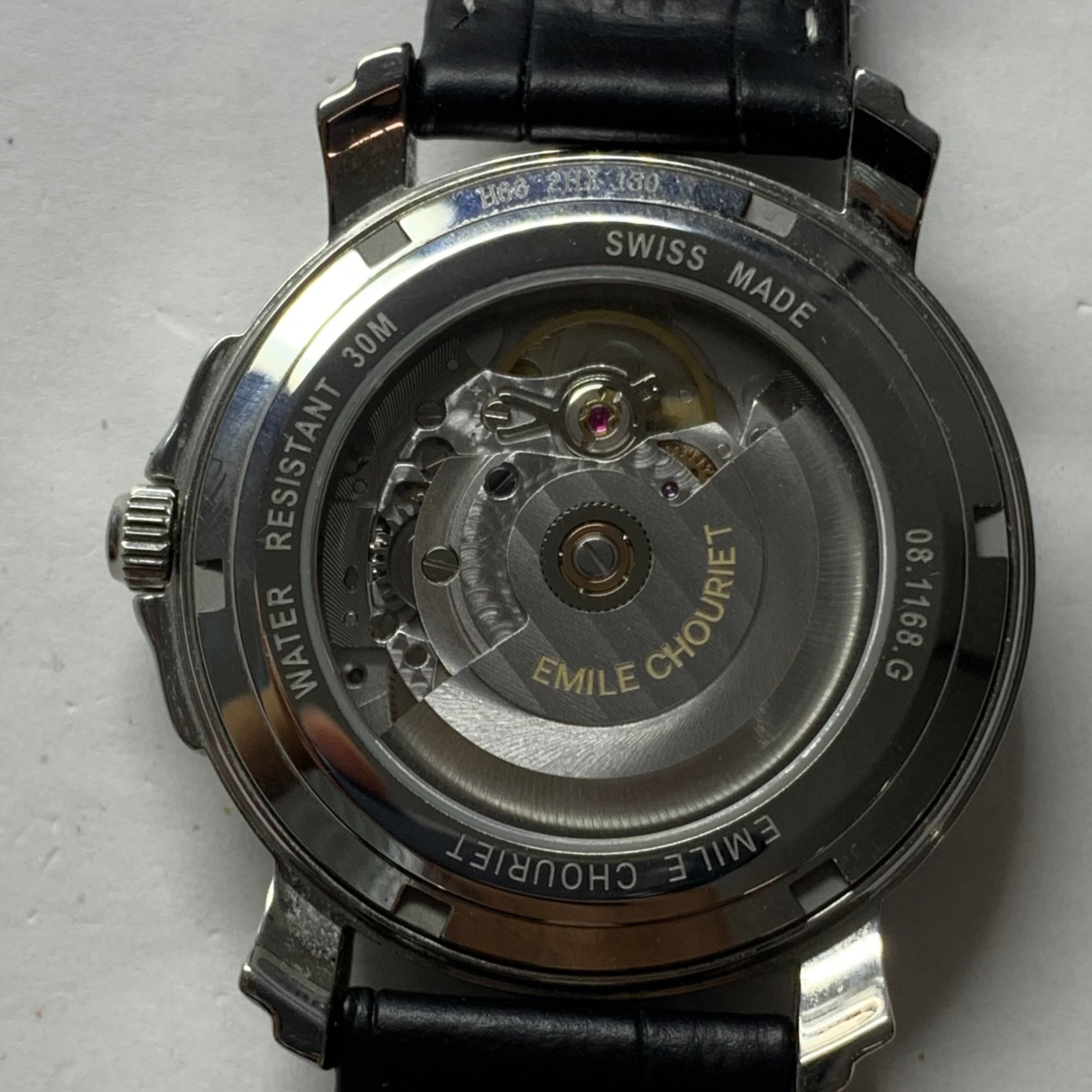 Emile Chouriet Lemon 39 millimeters 08.1168.G39.6.8.28.2