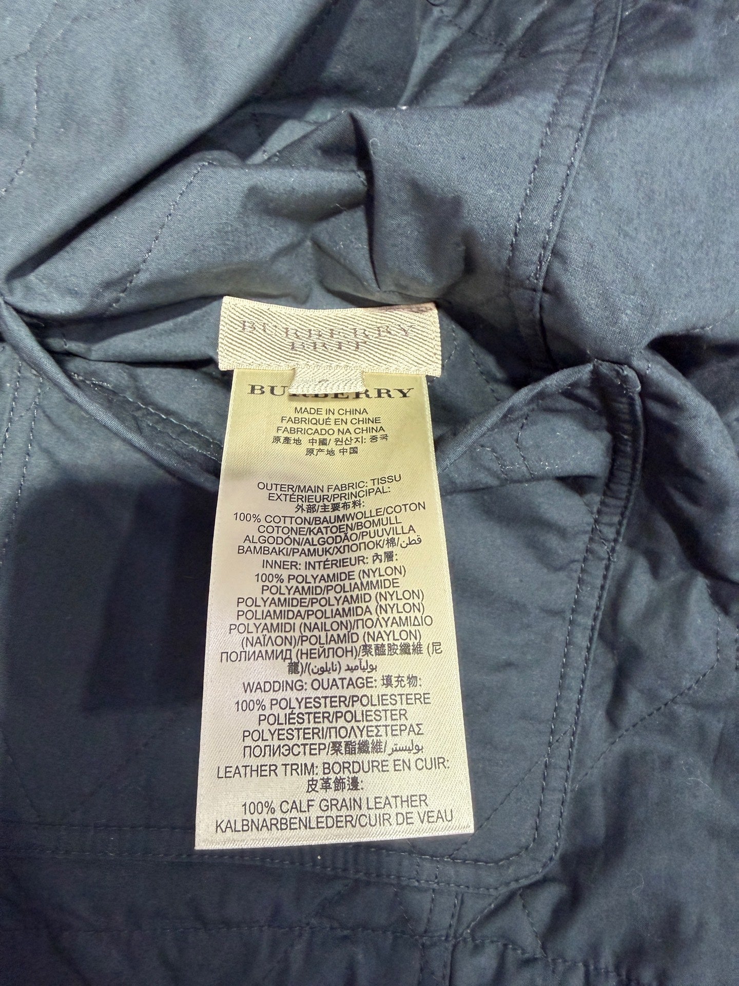 Burberry Cotton Jacket
