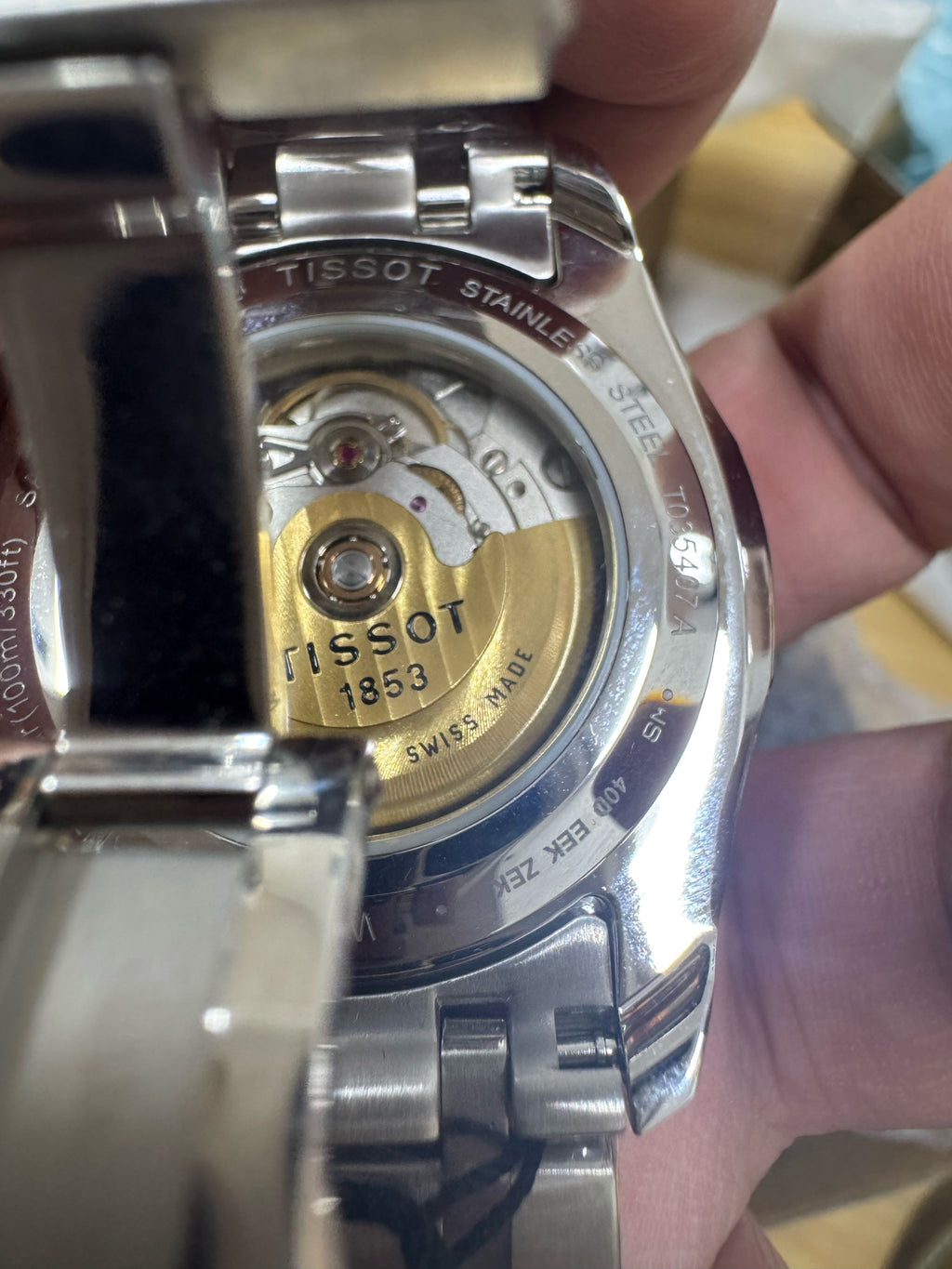Tissot Classic Automatic (self-winding) watch 39 millimeters T035.407.11.031.00