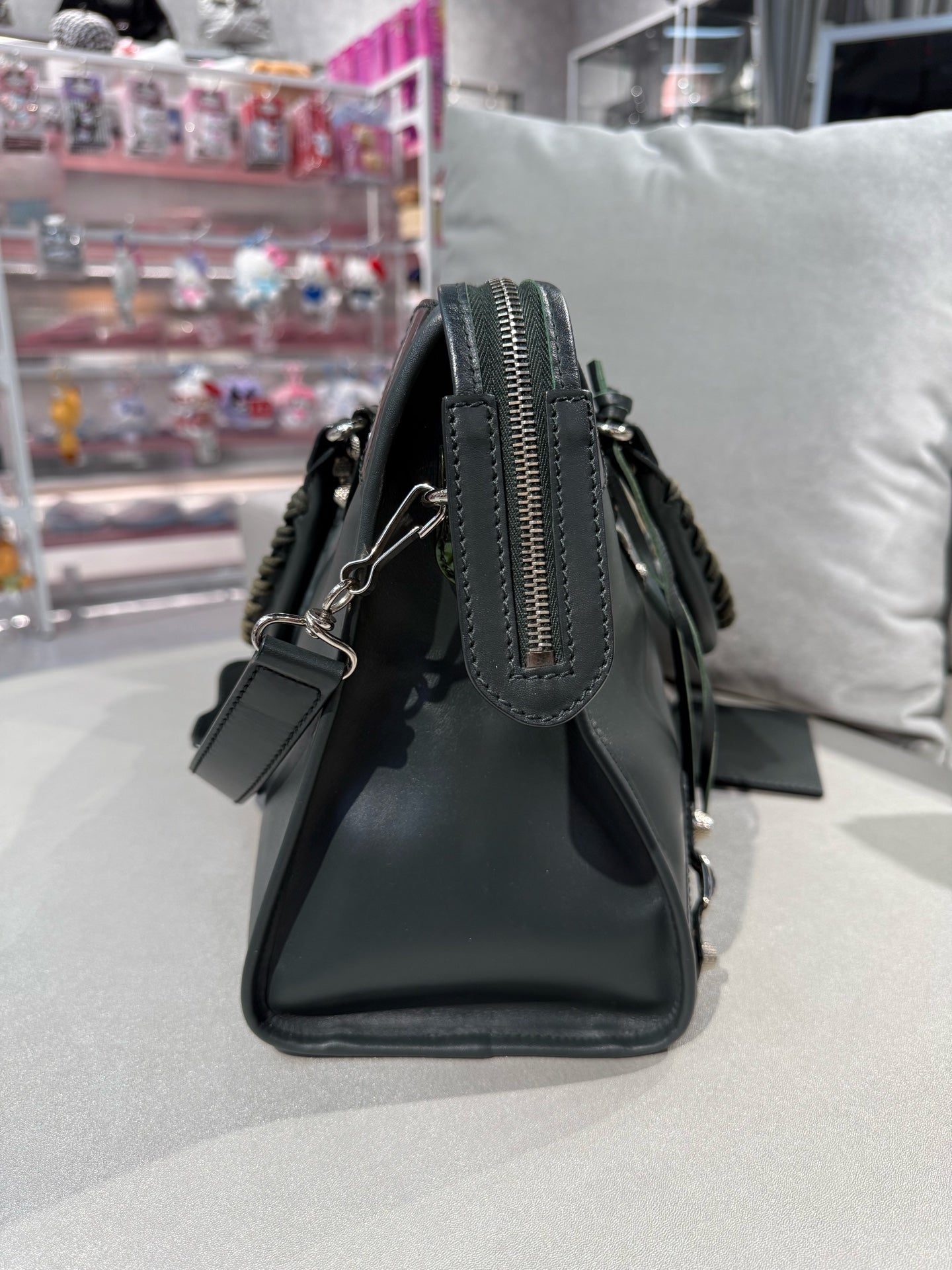 Balenciaga Green Shoulder Bag