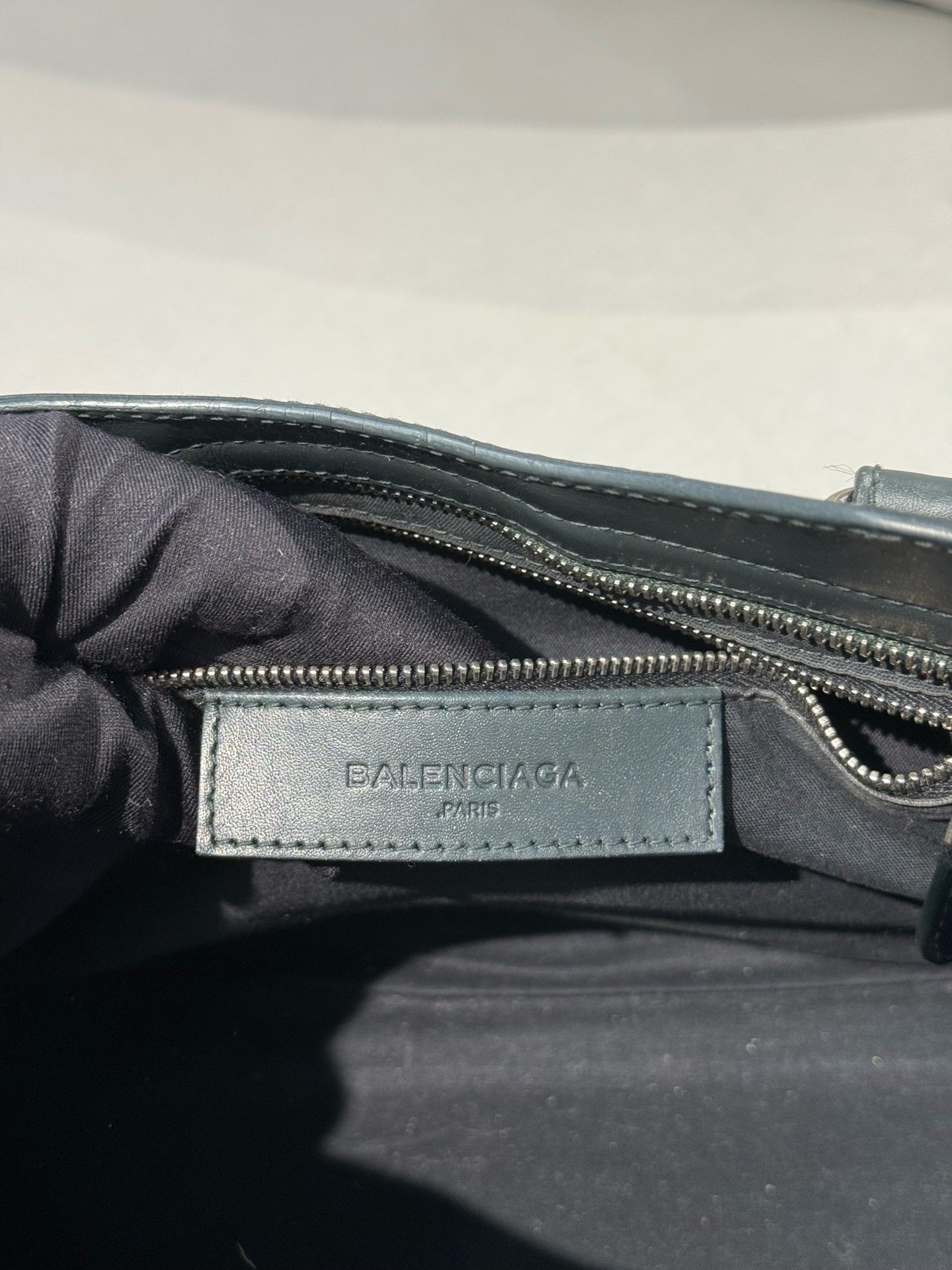 Balenciaga Green Shoulder Bag