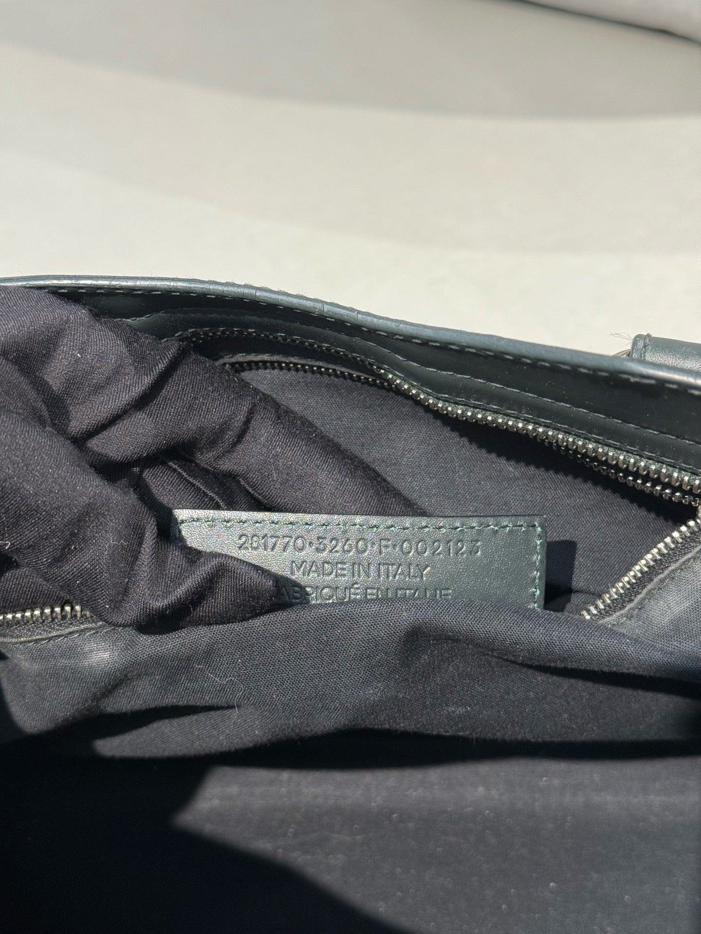 Balenciaga Green Shoulder Bag