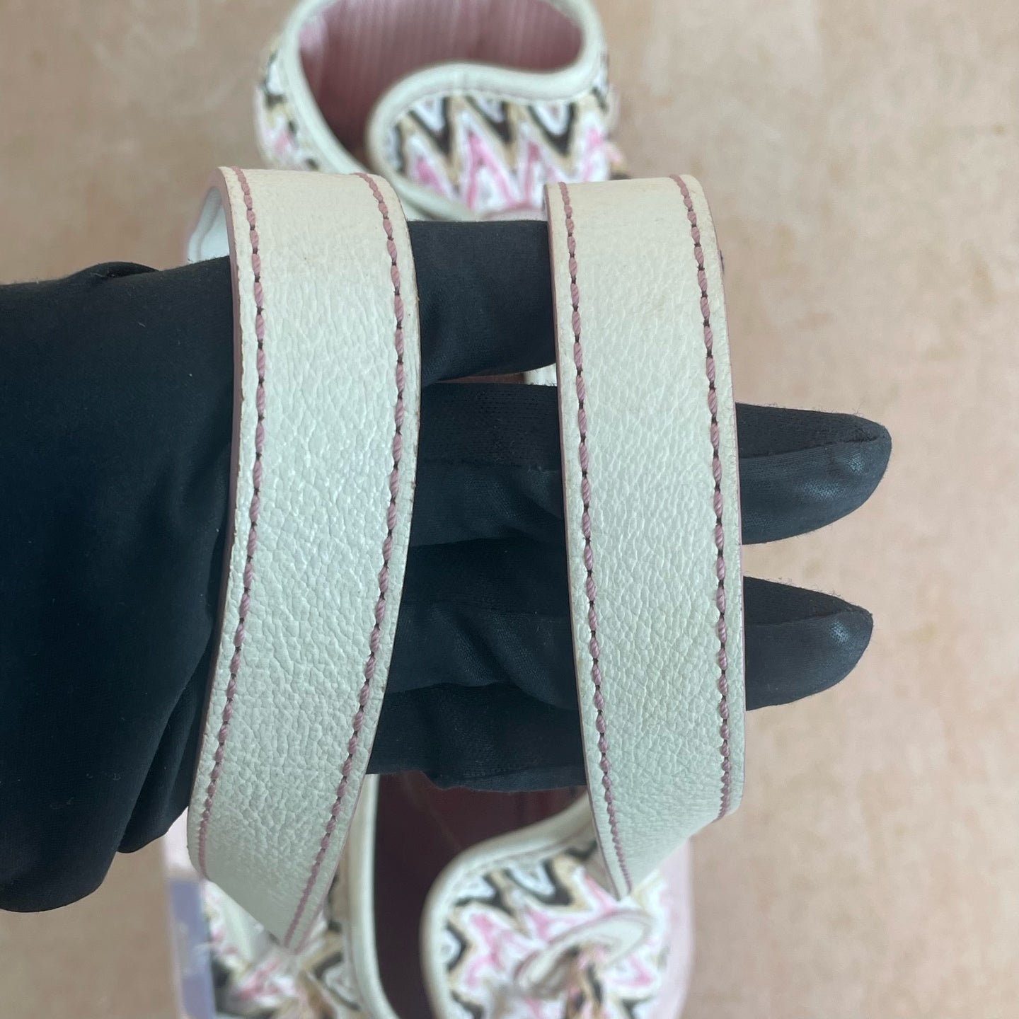 Celine Canvas Pink Bucket & Drawstring Bag