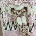 Celine Canvas Pink Bucket & Drawstring Bag