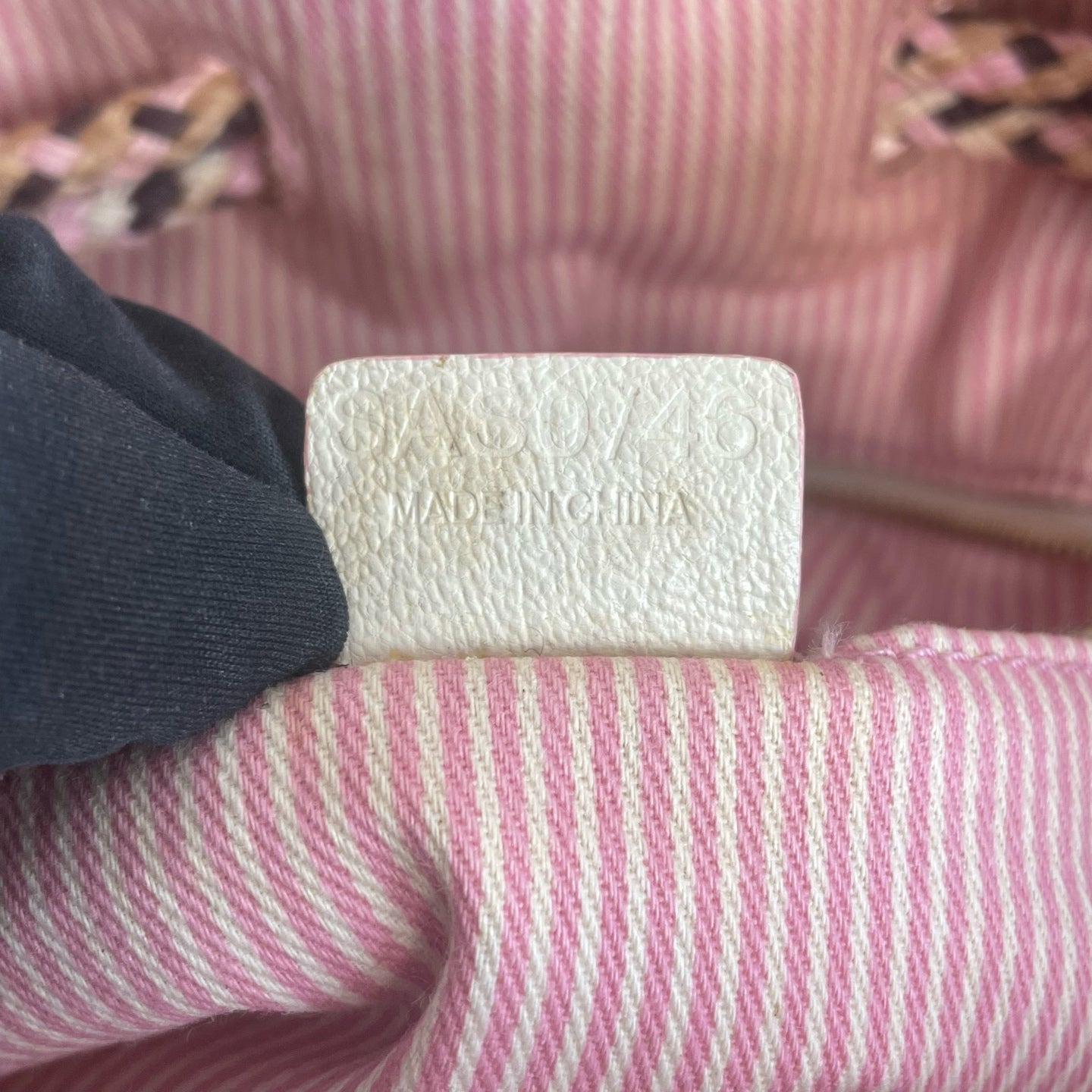 Celine Canvas Pink Bucket & Drawstring Bag
