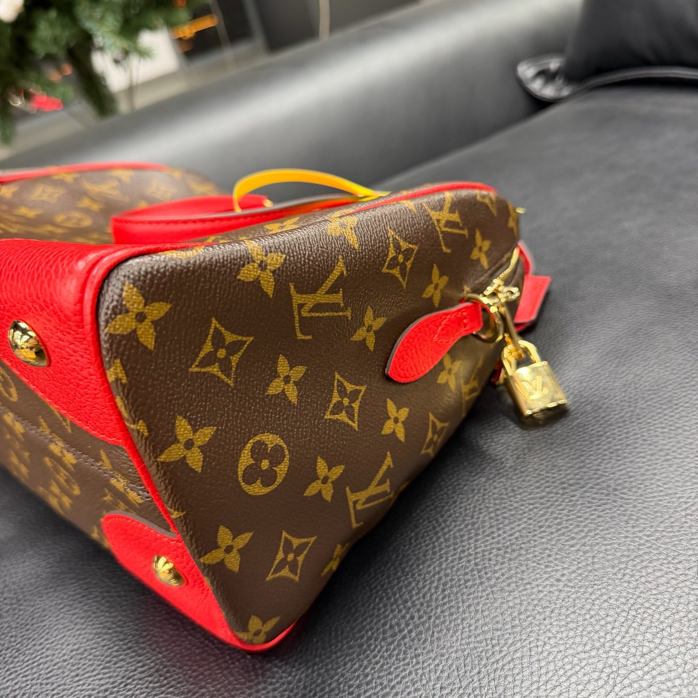 Louis Vuitton Red Tote