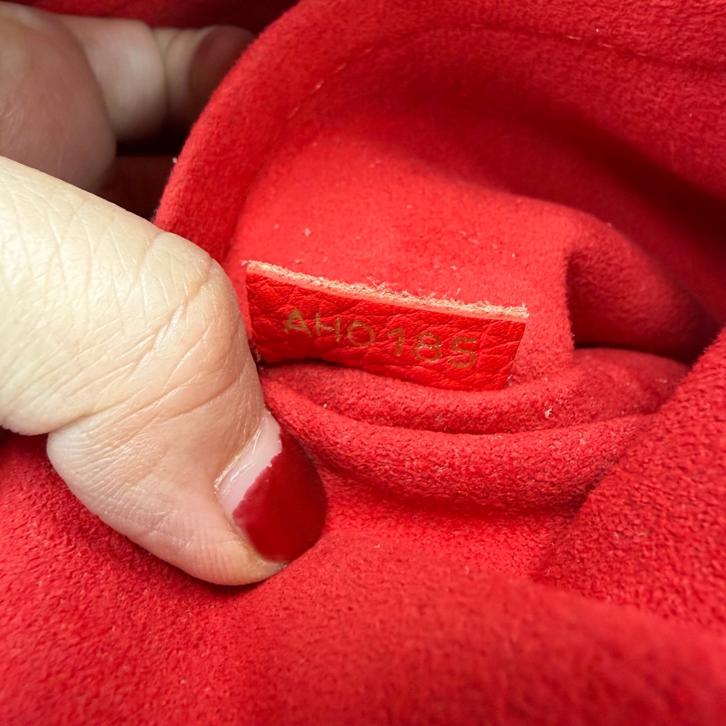 Louis Vuitton Red Tote