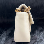 Gucci GGMarmont Collection Quilted Mini Handbag White 446744AABZC1712