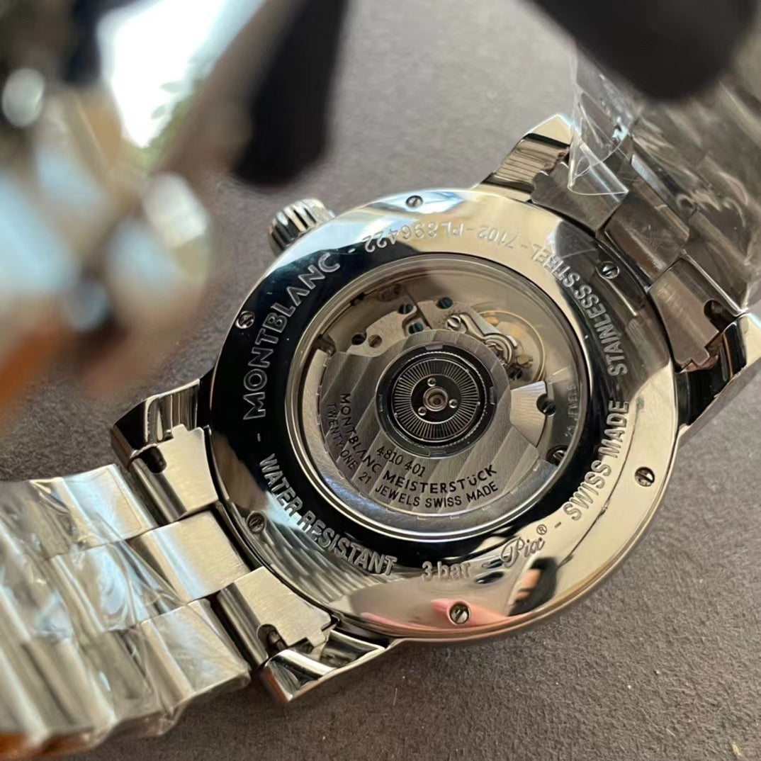 Montblanc Black Automatic (self-winding) watch 41.5MM 102340