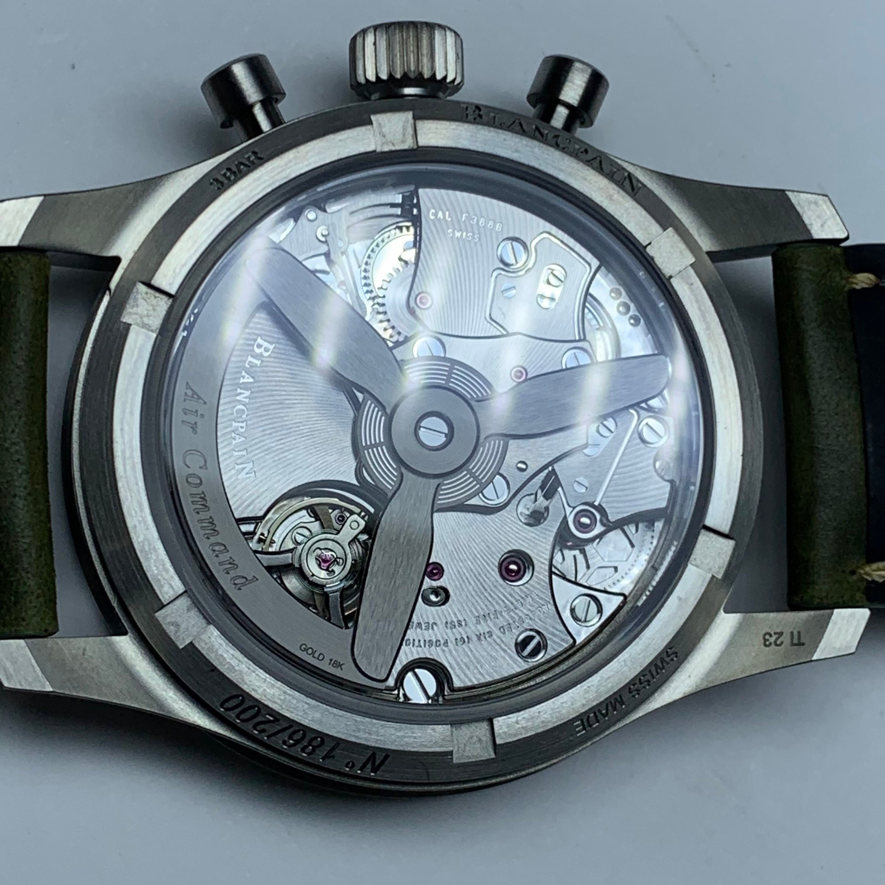 Blancpain Air Command Air Force Commander Series 42.5  AC02 12B53 63B