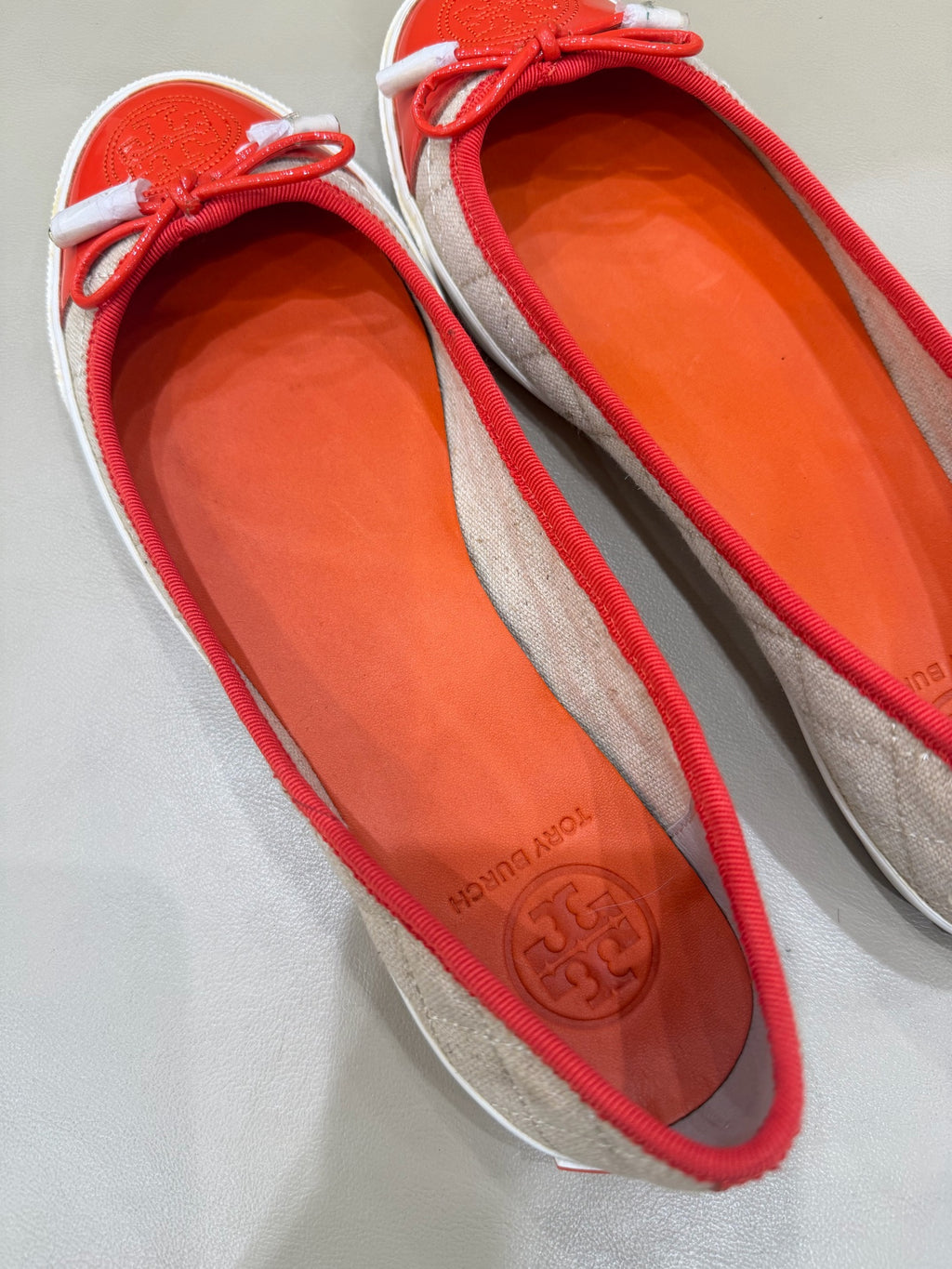 Tory Burch Orange Flat shoes