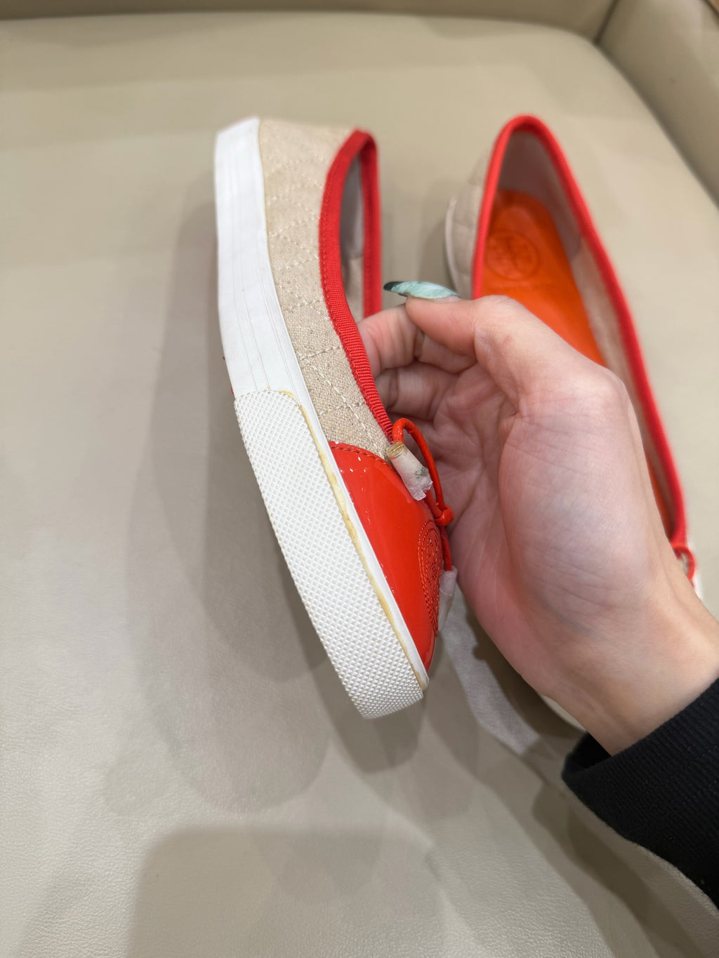 Tory Burch Orange Flat shoes