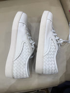 Bottega Veneta White Skate shoes