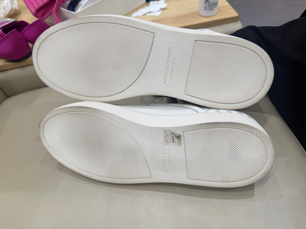 Bottega Veneta White Skate shoes