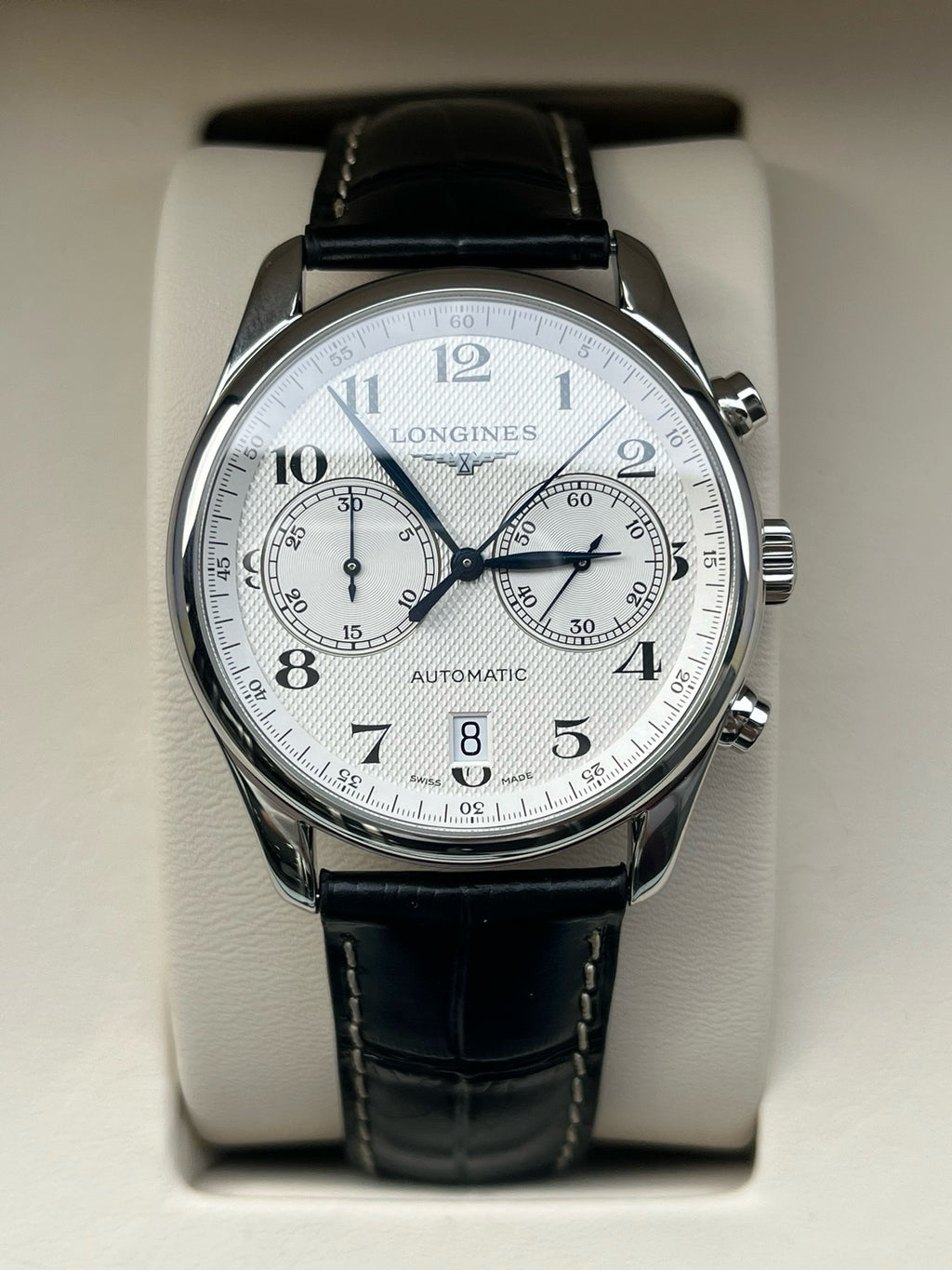 Longines Longines Master Collection White Automatic (self-winding) watch 40.00mm L2.629.4.78.3