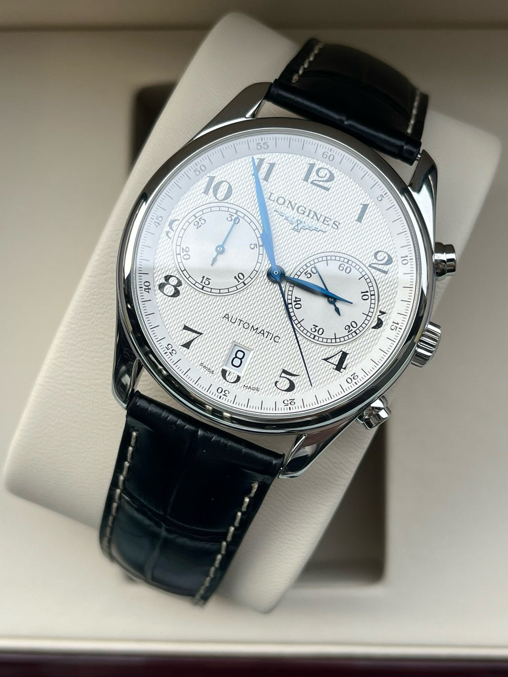 Longines Longines Master Collection White Automatic (self-winding) watch 40.00mm L2.629.4.78.3