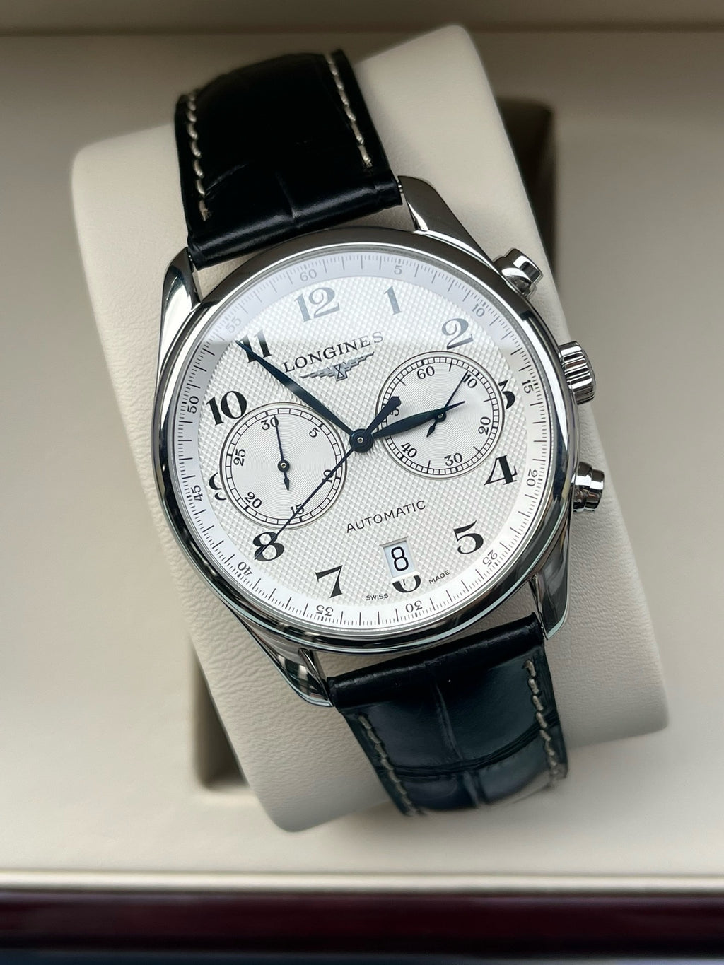 Longines Longines Master Collection White Automatic (self-winding) watch 40.00mm L2.629.4.78.3