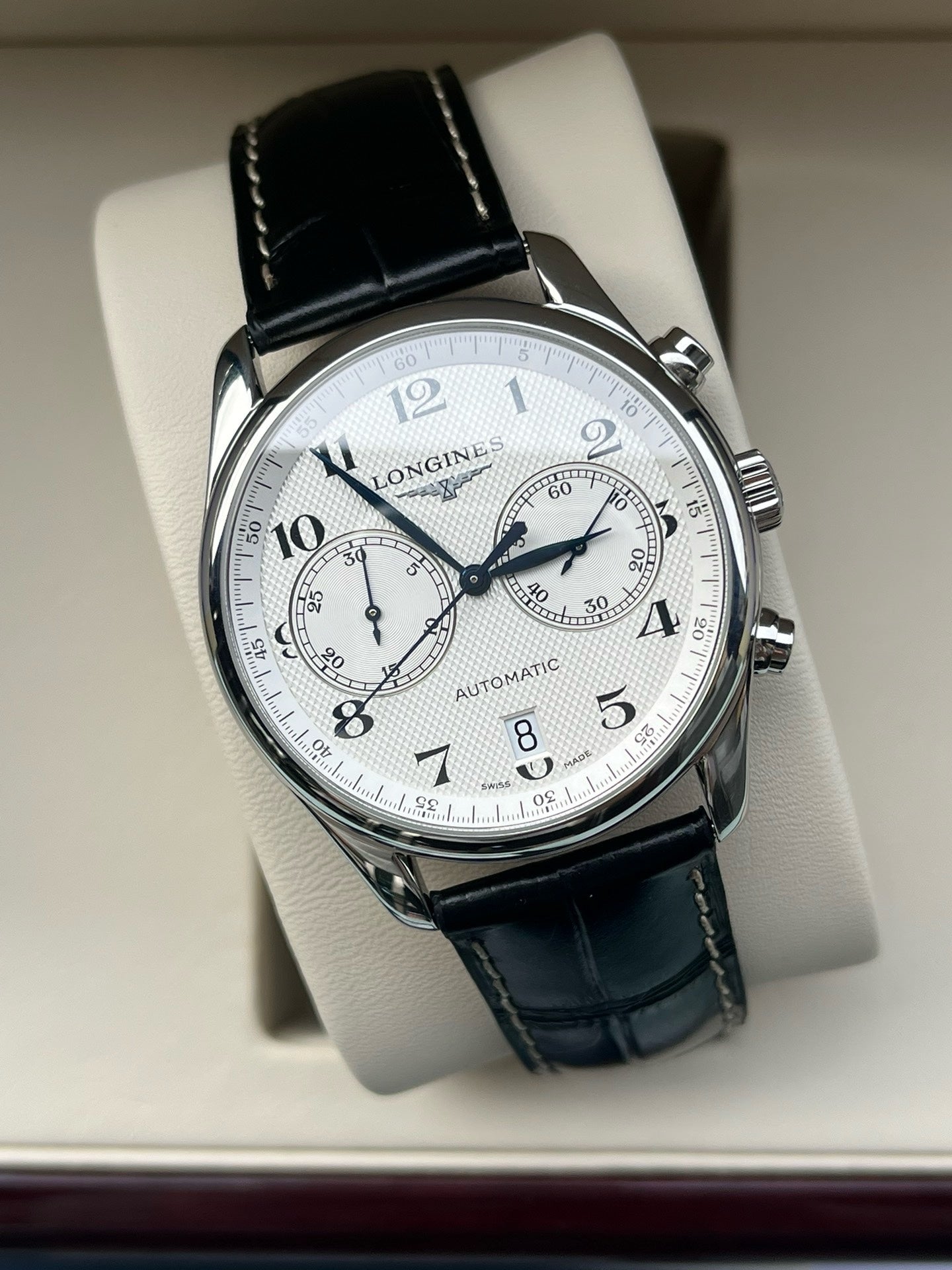 Longines Longines Master Collection White Automatic (self-winding) watch 40.00mm L2.629.4.78.3