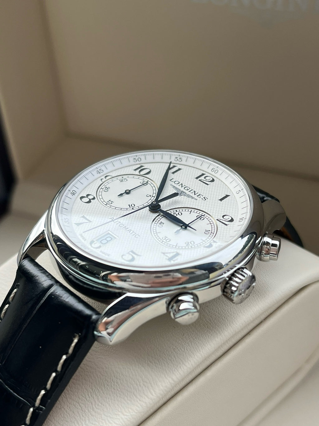 Longines Longines Master Collection White Automatic (self-winding) watch 40.00mm L2.629.4.78.3