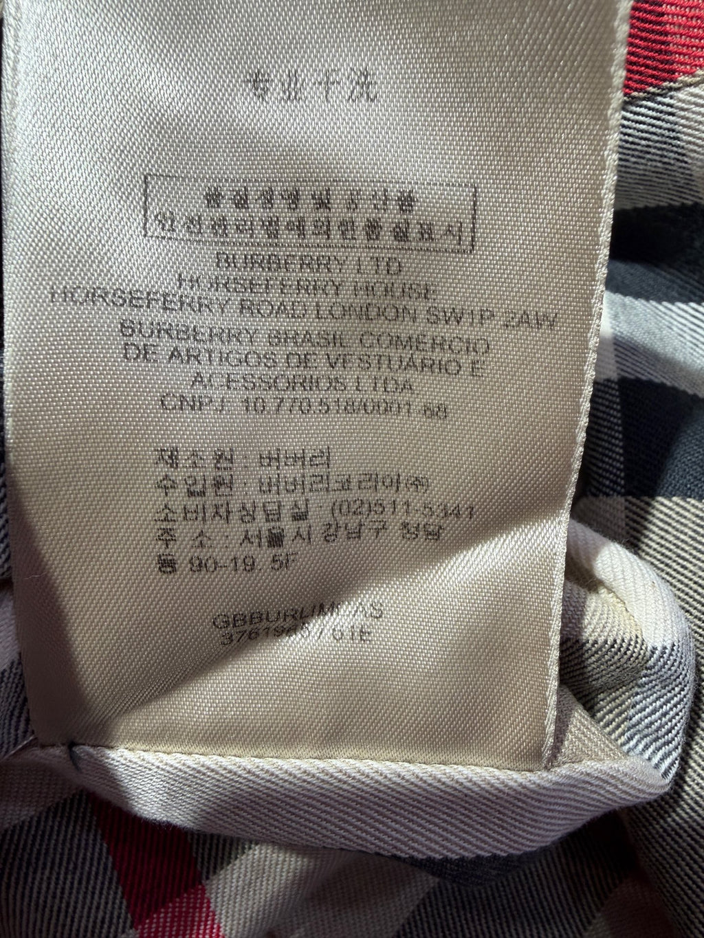 Burberry Trench coat