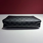 Louis Vuitton Pochette Voyage Black Clutch