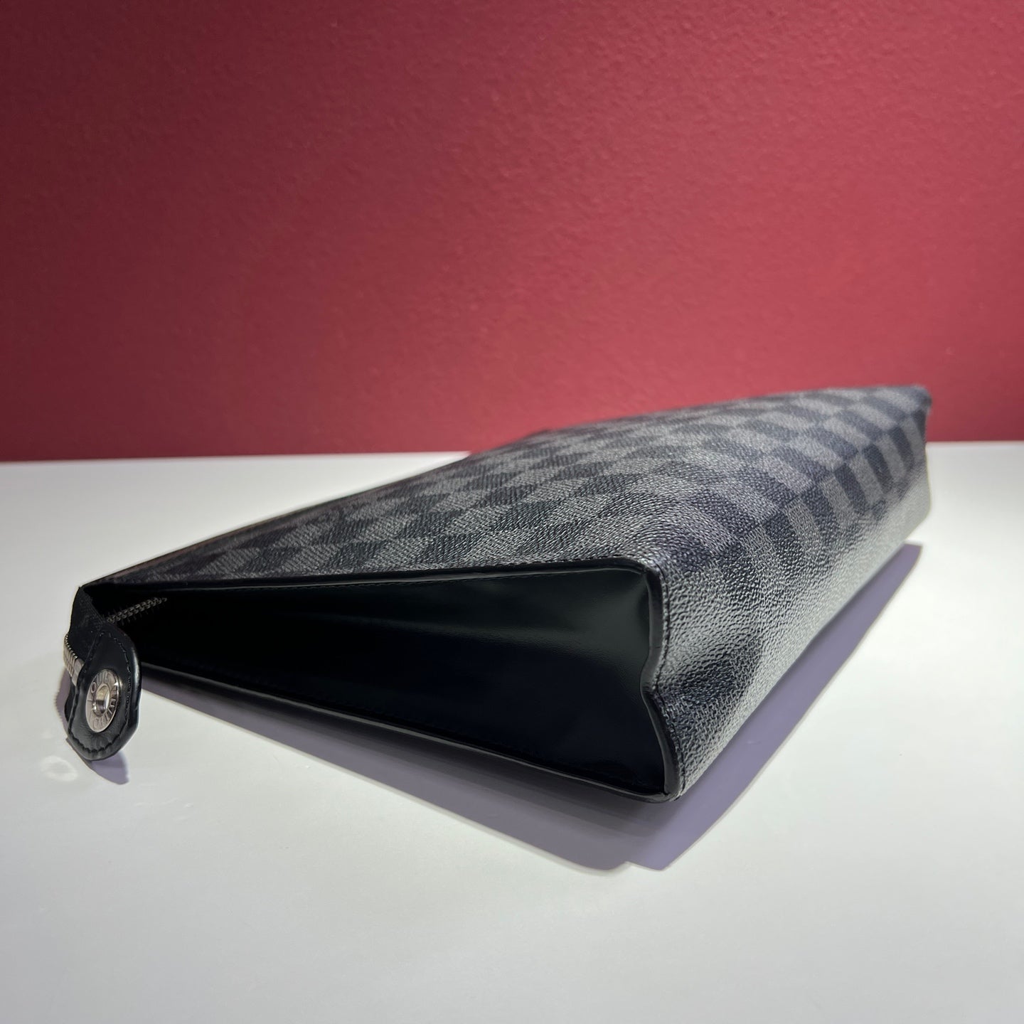 Louis Vuitton Pochette Voyage Black Clutch