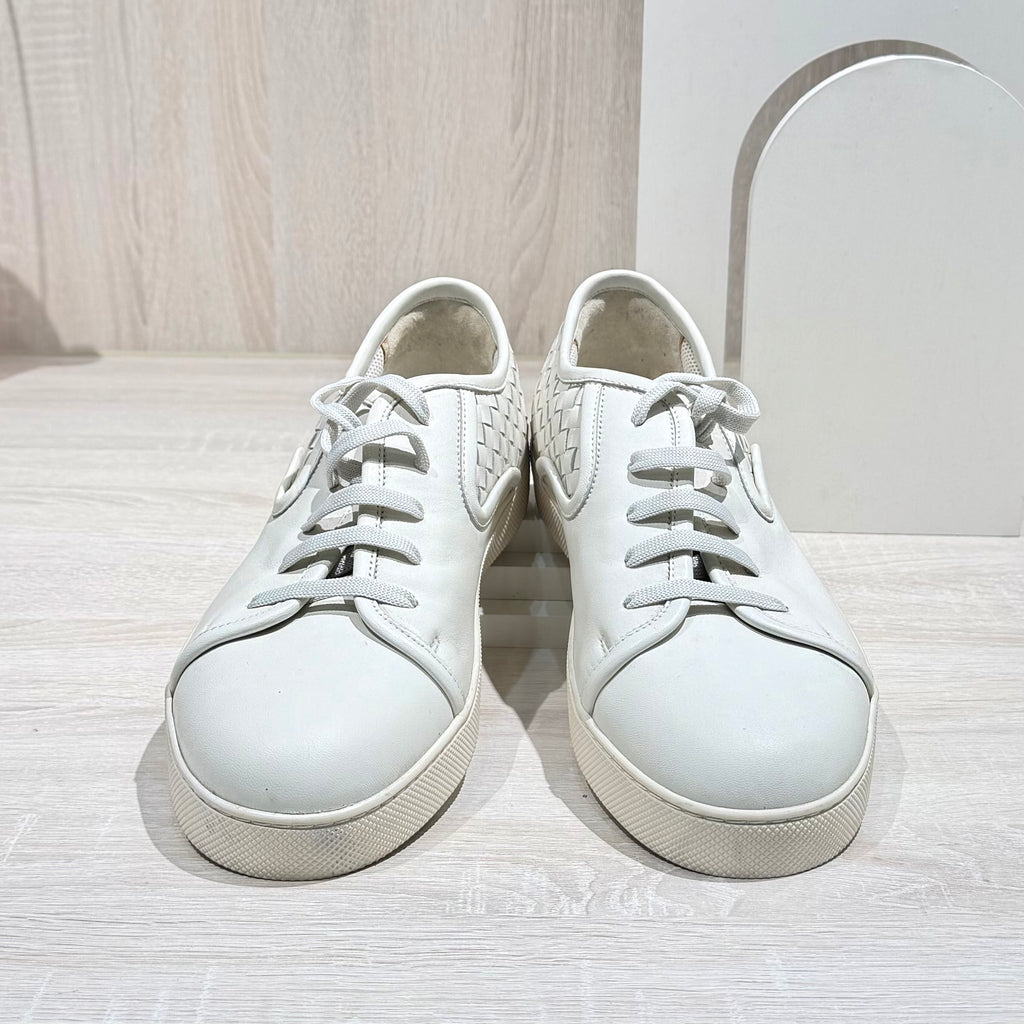 Bottega Veneta White Skate shoes