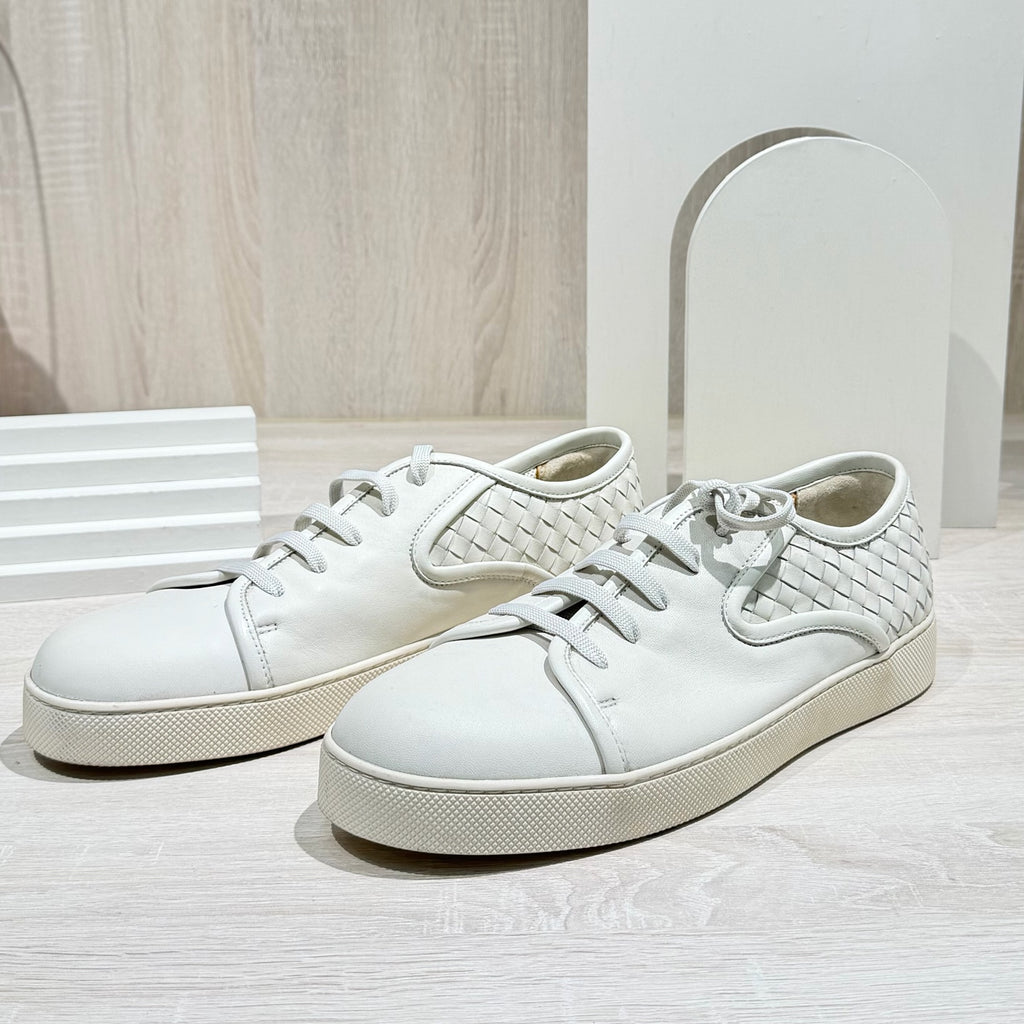 Bottega Veneta White Skate shoes