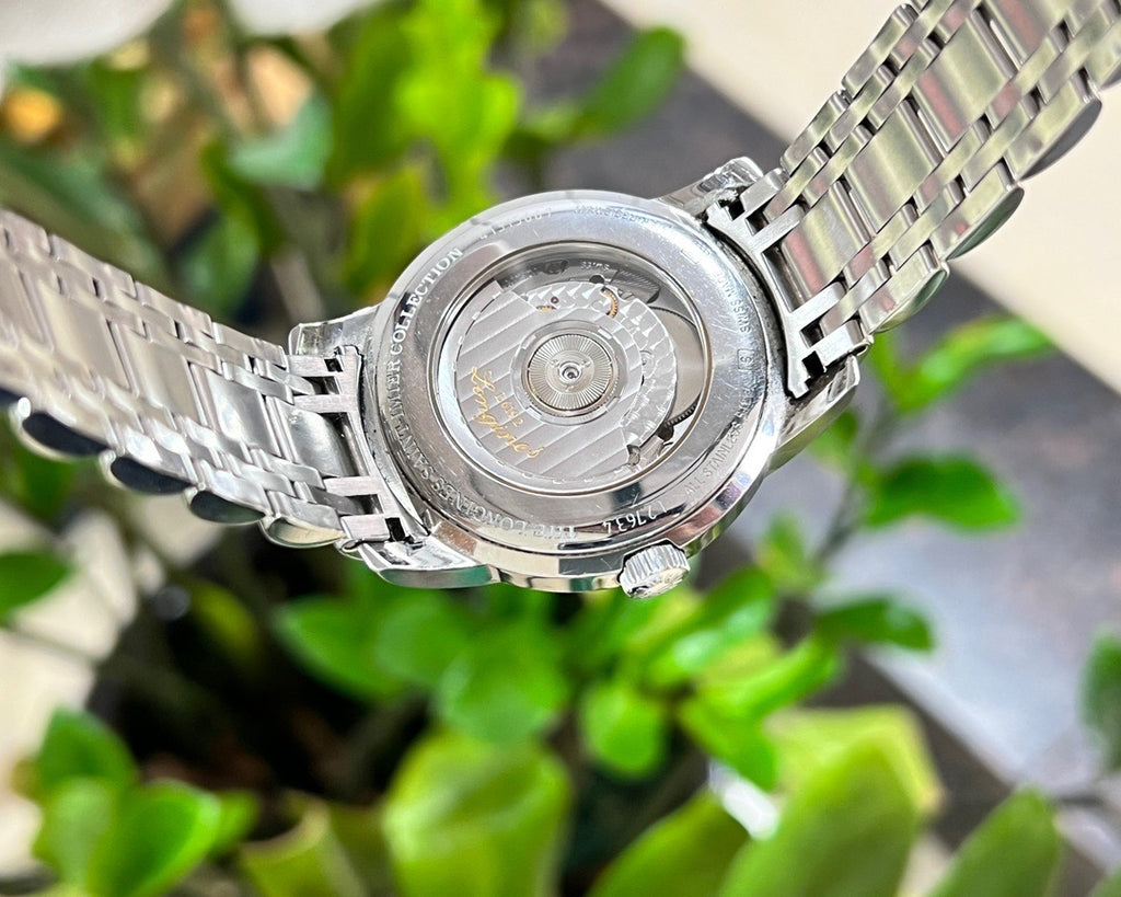 Longines Black Automatic (self-winding) watch