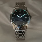Longines Black Automatic (self-winding) watch