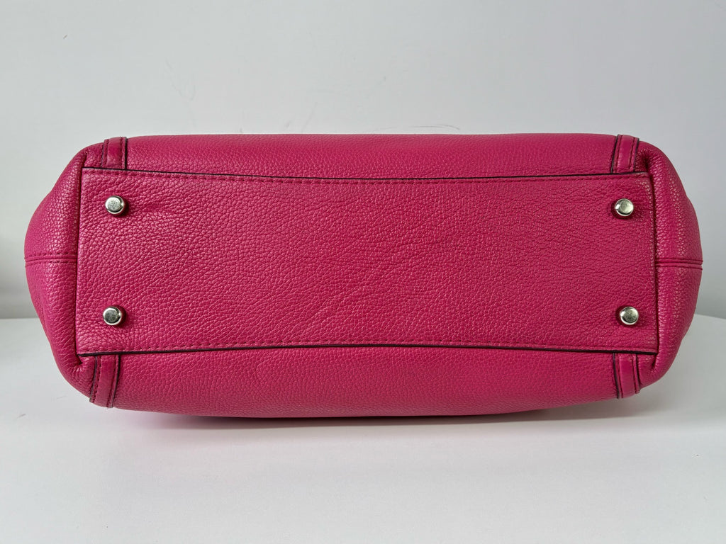 Coach Leather Pink