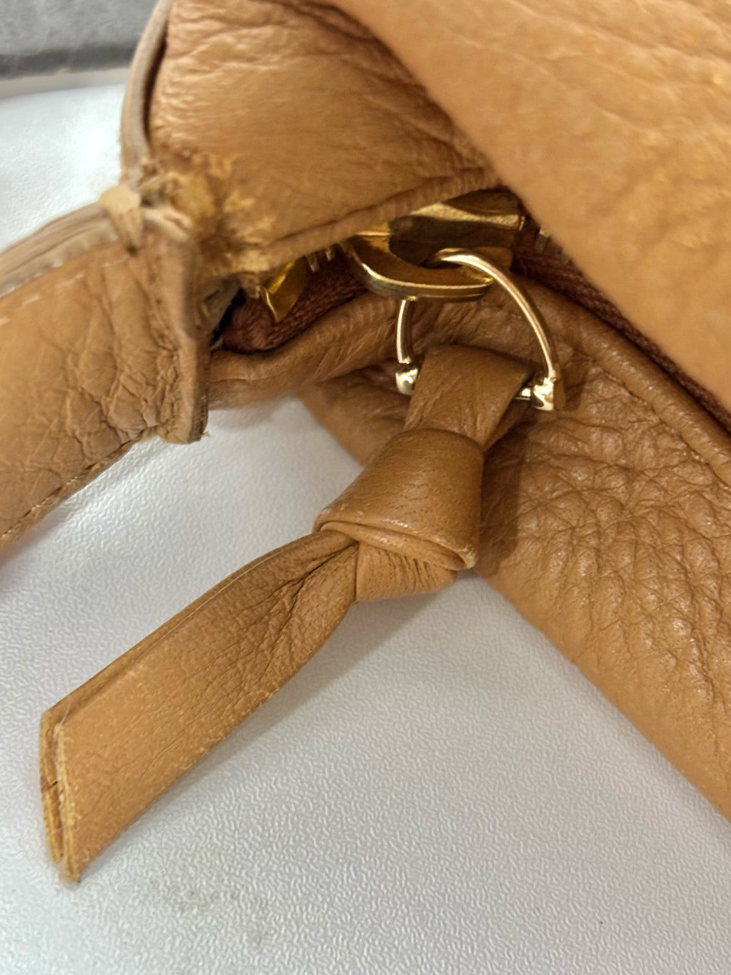 Bottega Veneta Yellow Satchel