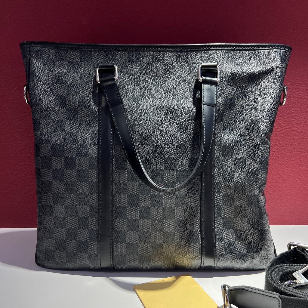 Louis Vuitton Leather Black Satchel Length 35 x Width 10 x Height 33 cm N41259