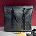 Louis Vuitton Leather Black Satchel Length 35 x Width 10 x Height 33 cm N41259