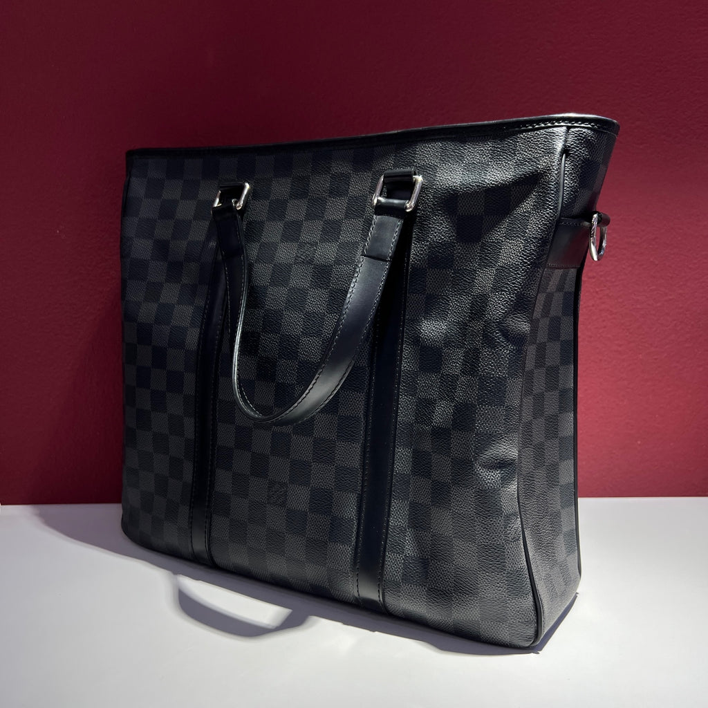 Louis Vuitton Leather Black Satchel Length 35 x Width 10 x Height 33 cm N41259
