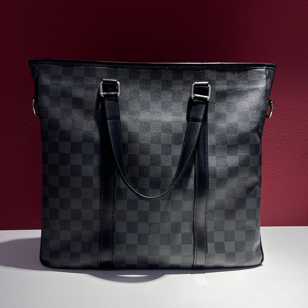 Louis Vuitton Leather Black Satchel Length 35 x Width 10 x Height 33 cm N41259