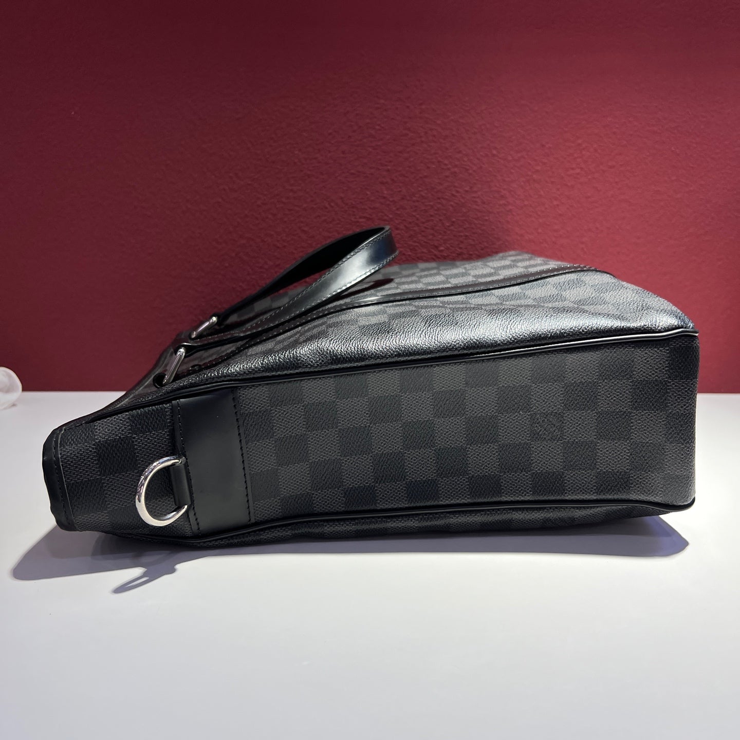 Louis Vuitton Leather Black Satchel Length 35 x Width 10 x Height 33 cm N41259