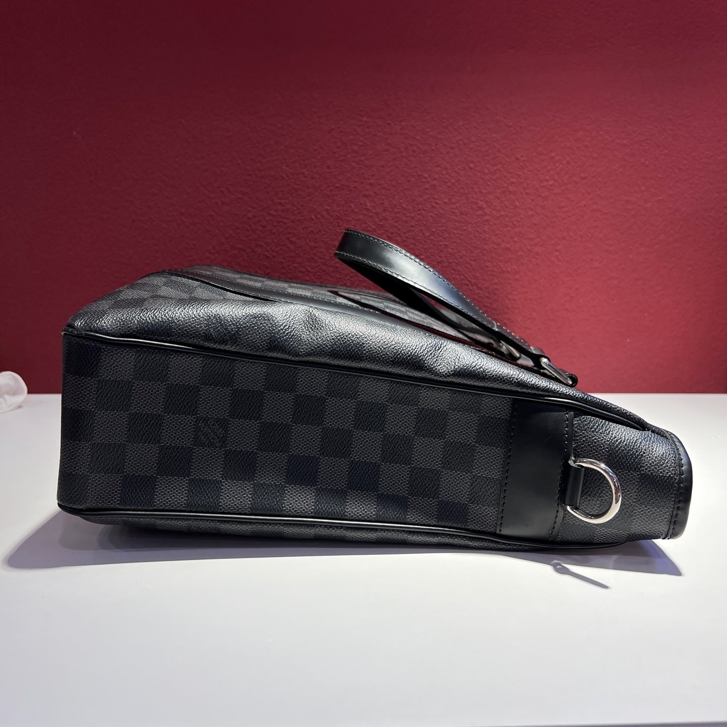 Louis Vuitton Leather Black Satchel Length 35 x Width 10 x Height 33 cm N41259