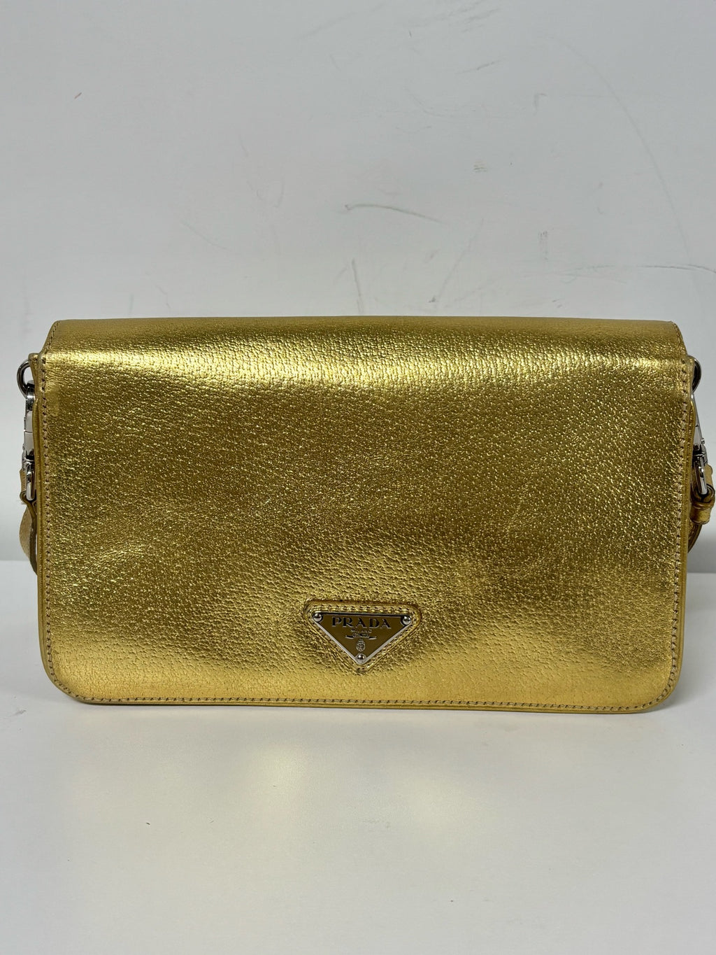 Prada Gold Crossbody