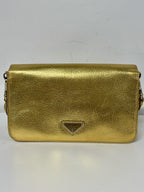Prada Gold Crossbody