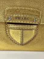 Prada Gold Crossbody