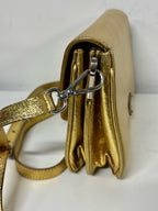 Prada Gold Crossbody