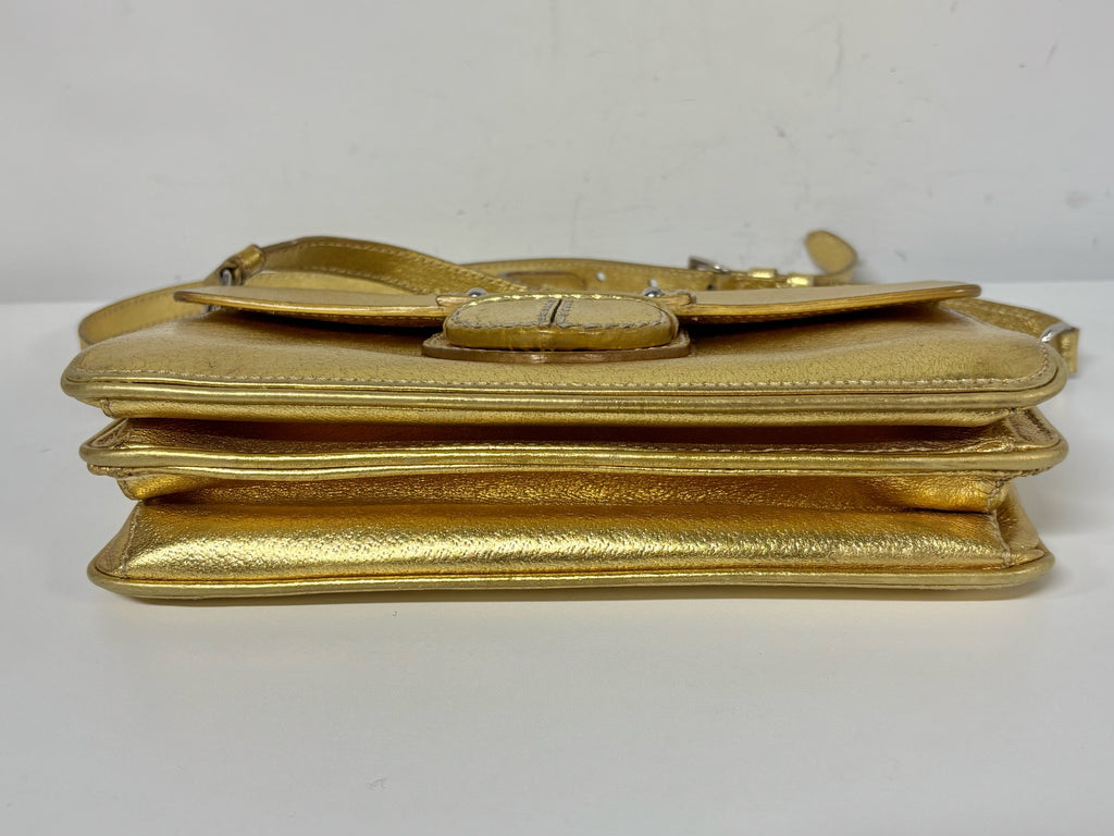Prada Gold Crossbody