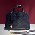 Louis Vuitton Blue Satchel M42747