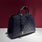 Louis Vuitton Blue Satchel M42747