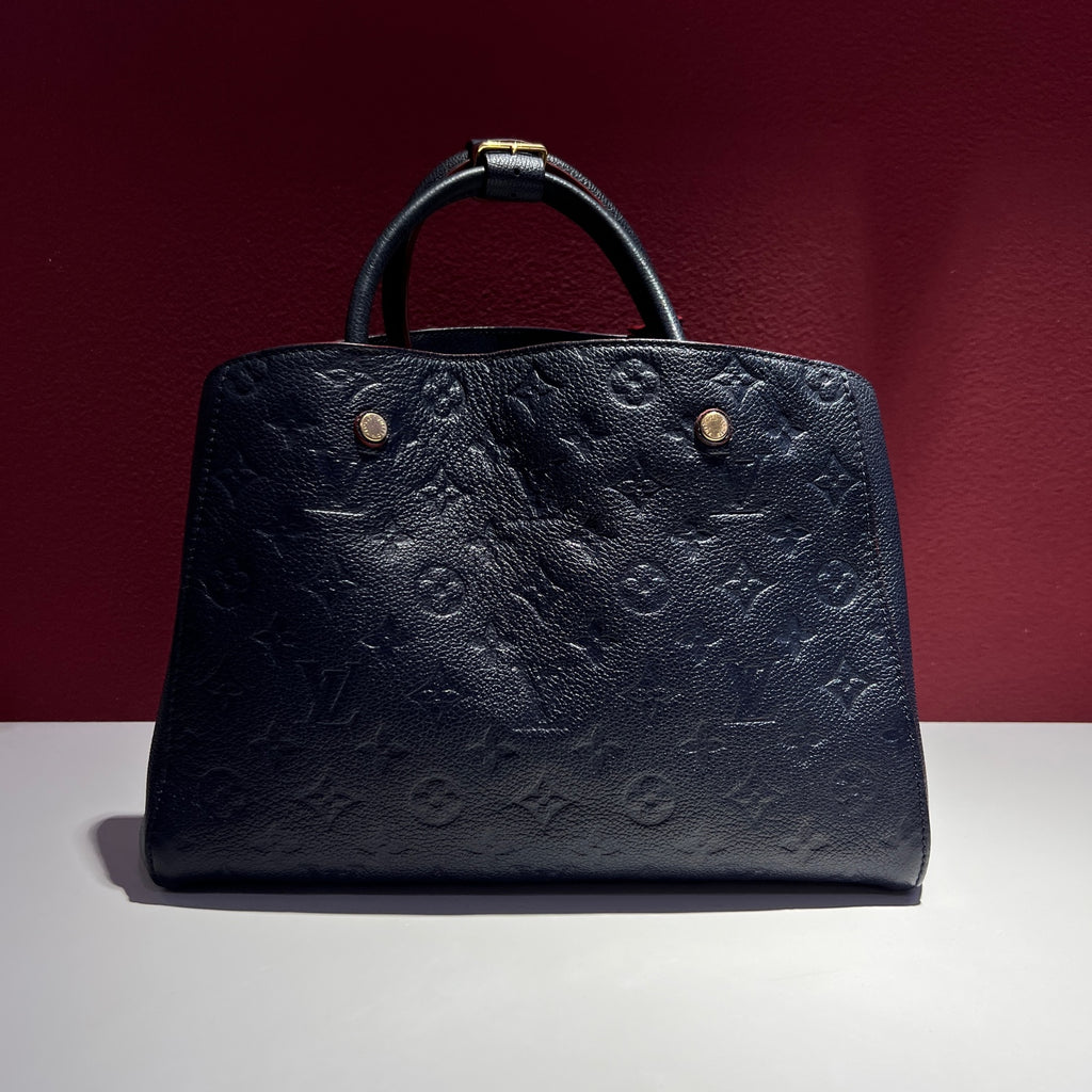Louis Vuitton Blue Satchel M42747